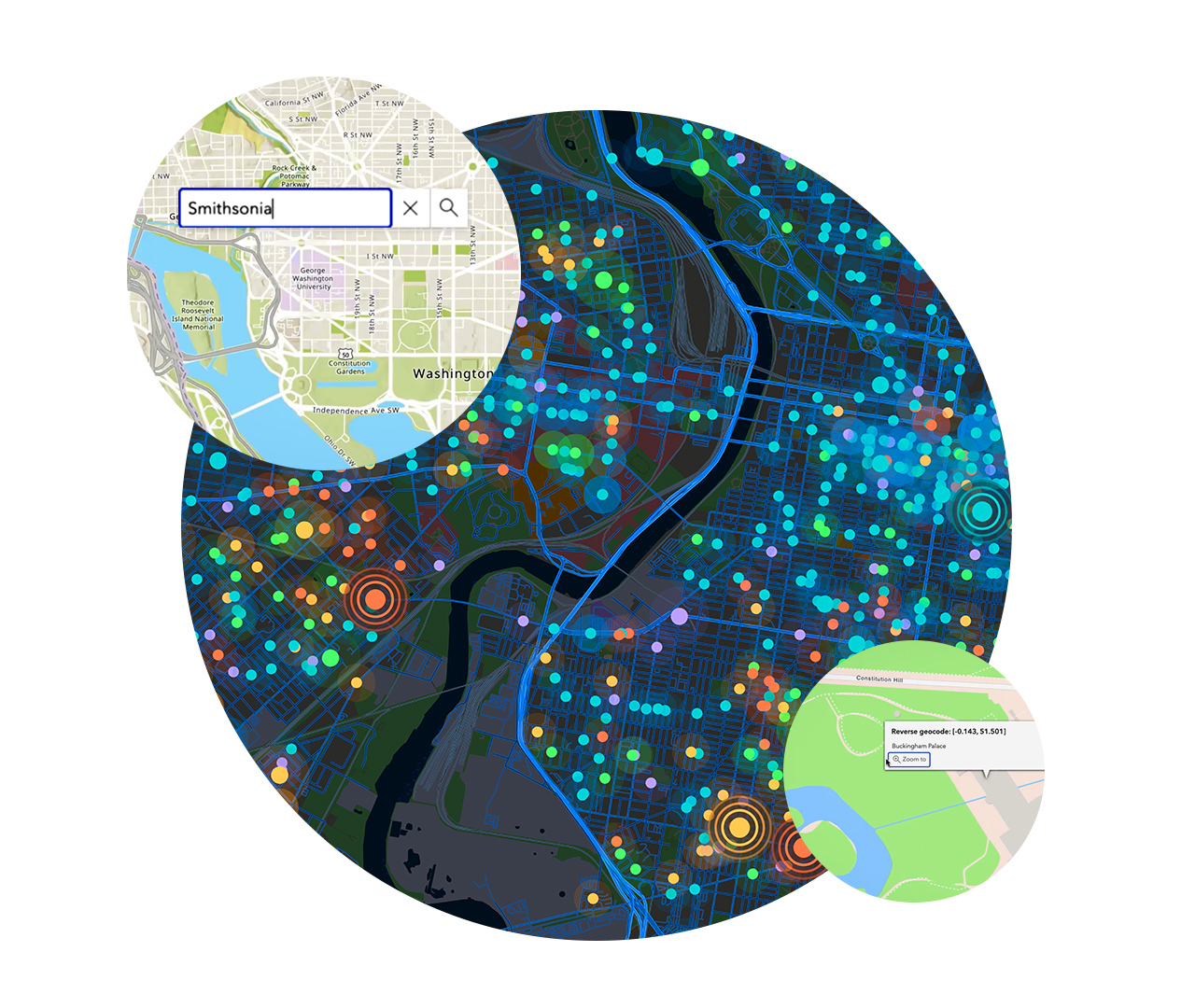 Geocoding and search