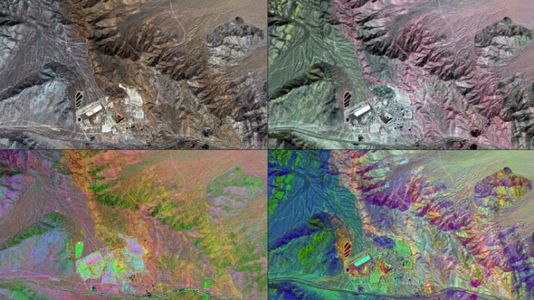 Mojave Desert mapped using WorldView-3 satellite images