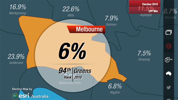 Military-grade Election Map a broadcasting first II