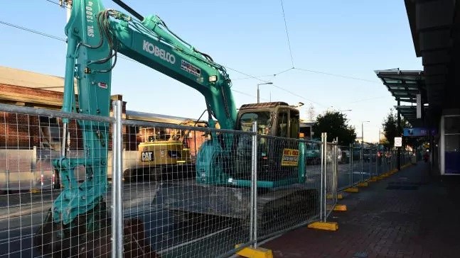 Roadworks along Jetty Rd, Glenelg II