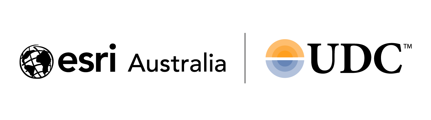 Esri Australia and UDC Logo