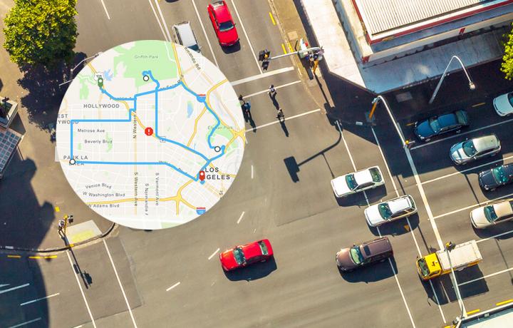 ArcGIS Platform routing and directions image