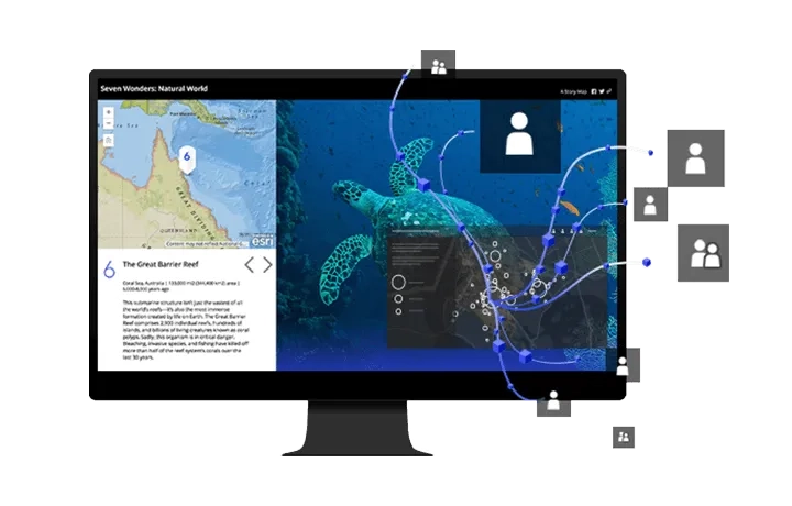 Create interactive maps image