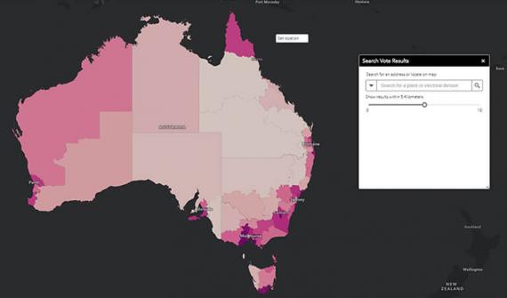 Esri Map Gallery Esri Australia