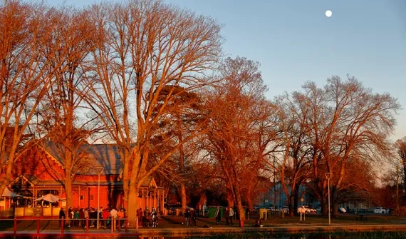 Illuminating night safety in the city of Ballarat card