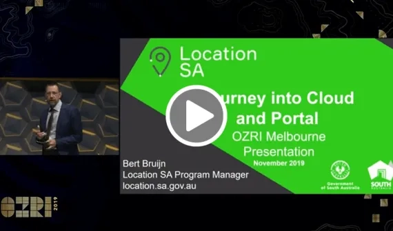 Location SA journey through Cloud and Portal card