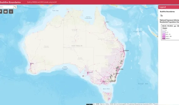 National Bushfire Boundaries Layer