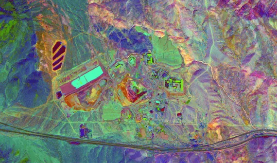 Mineral exploration from space card image