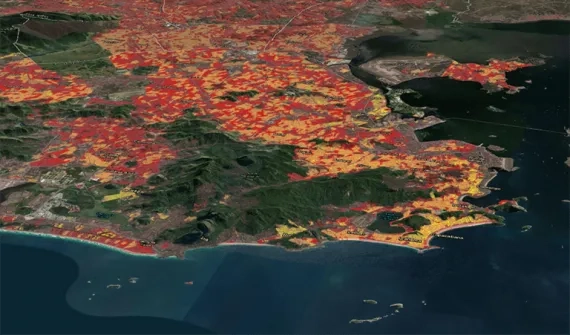 Population density card image