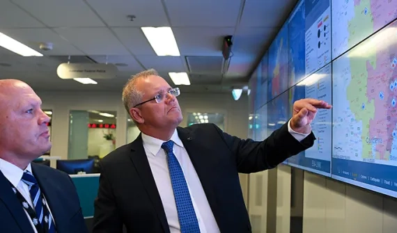 Scott Morrison dashboard