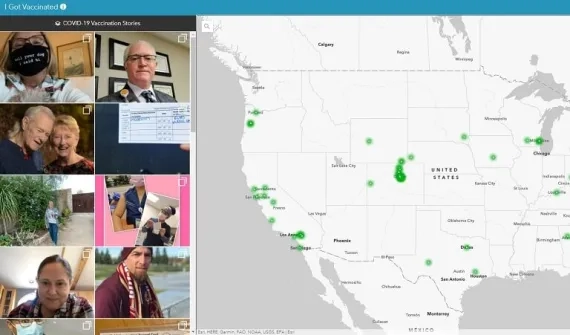 I got vaccinated dashboard