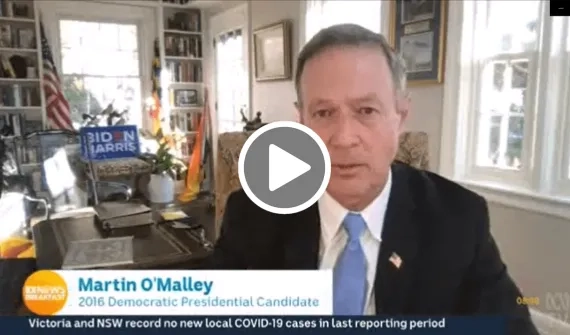 O'Malley ABC News Breakfast card