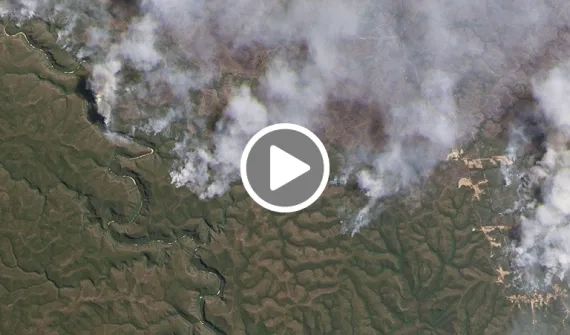 Planet satellite imagery and ArcGIS webinar recording card image
