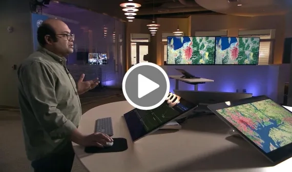 Automated scaling and operating video card