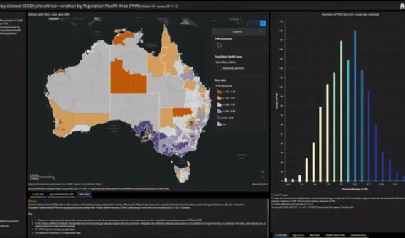 Chronic kidney disease geography