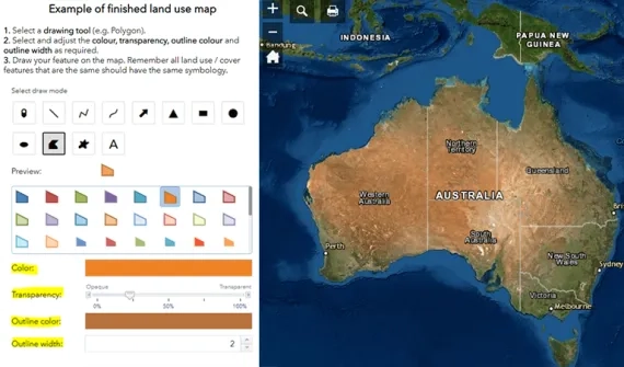 Mapping land use in your local area card image