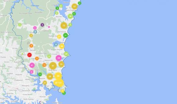 Sydney Northern Beaches Culture Map
