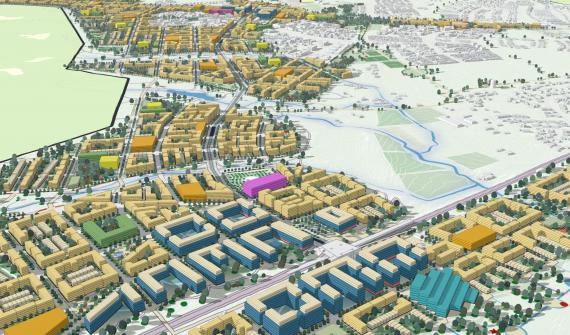 Uppsala ArcGIS Urban plan