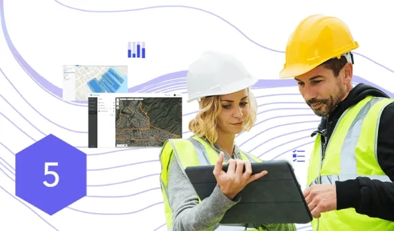 Web GIS: Real-time field data collection card