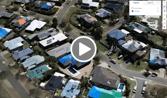 Informing disaster response with drone imagery