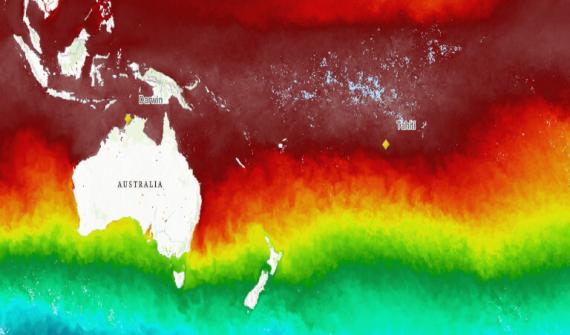 Heatmap with Australia