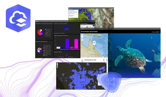 ArcGIS Online screen shots