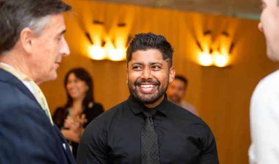 Employees brought together 