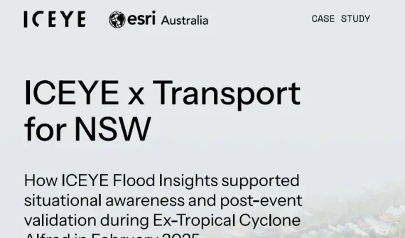 ICEYE Partnership Esri Australia Case Study 