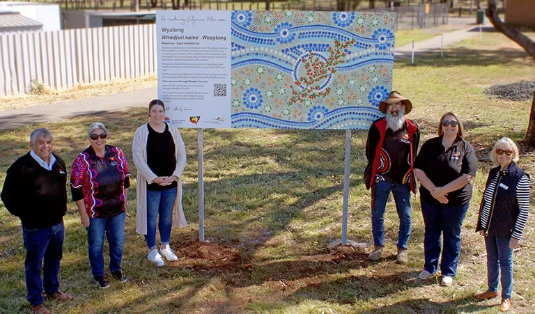 Riverina and West Wyalong mapping project team