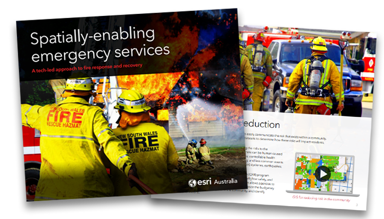 Spatially enabling emergency services cover