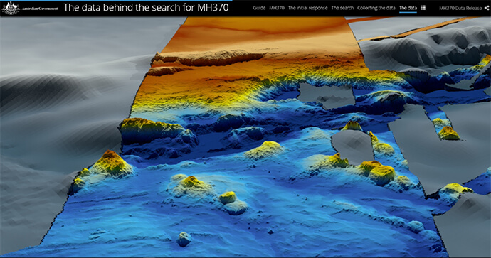 The data behind the search for MH370