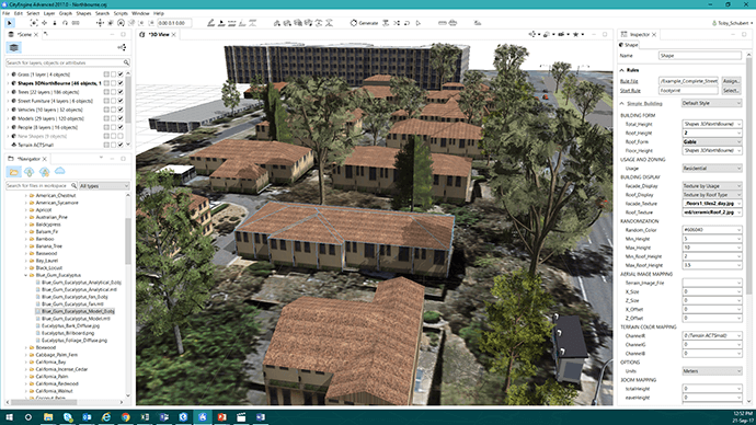 Preparing Smart Cities for VR using Geoscape data in Esri CityEngine