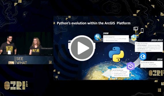 Python unleashed: New capabilities across the ArcGIS platform card