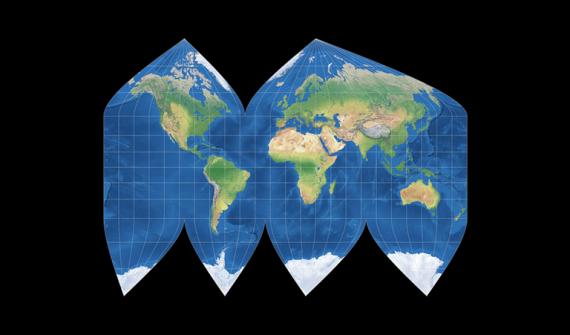 Compare map projections card content