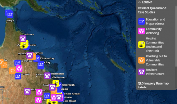 Resilient Queensland story map